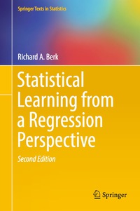 Cover image: Statistical Learning from a Regression Perspective 2nd edition 9783319440477