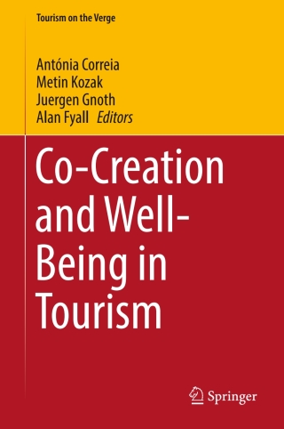 Cover image: Co-Creation and Well-Being in Tourism 9783319441078