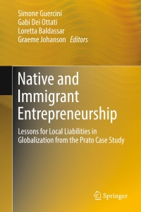 Imagen de portada: Native and Immigrant Entrepreneurship 9783319441108