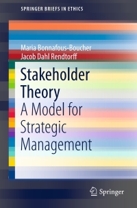 Cover image: Stakeholder Theory 9783319443553