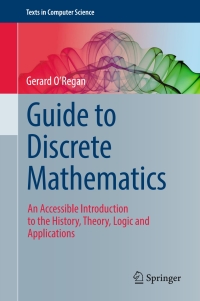 Cover image: Guide to Discrete Mathematics 9783319445601