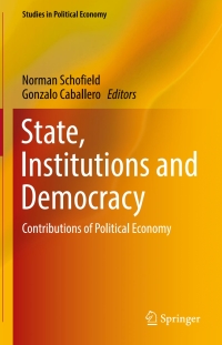Imagen de portada: State, Institutions and Democracy 9783319445816