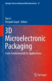 表紙画像: 3D Microelectronic Packaging 9783319445847
