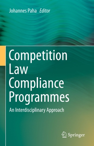 Cover image: Competition Law Compliance Programmes 9783319446325