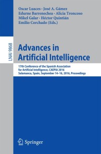 Cover image: Advances in Artificial Intelligence 9783319446356