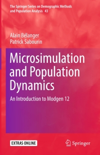 Cover image: Microsimulation and Population Dynamics 9783319446622