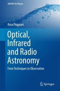 Imagen de portada: Optical, Infrared and Radio Astronomy 9783319447315