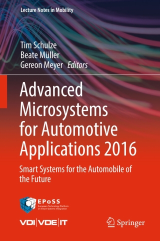 Immagine di copertina: Advanced Microsystems for Automotive Applications 2016 9783319447650