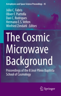 Cover image: The Cosmic Microwave Background 9783319447681