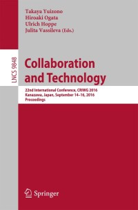 Cover image: Collaboration and Technology 9783319447988