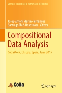 Cover image: Compositional Data Analysis 9783319448107