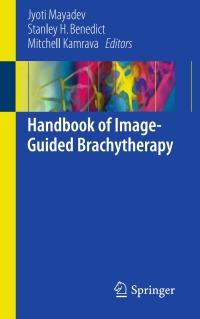 Titelbild: Handbook of Image-Guided Brachytherapy 9783319448251