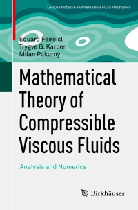 Omslagafbeelding: Mathematical Theory of Compressible Viscous Fluids 9783319448343