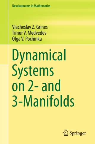 Cover image: Dynamical Systems on 2- and 3-Manifolds 9783319448466