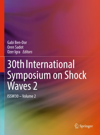 Cover image: 30th International Symposium on Shock Waves 2 9783319448640