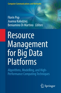 Cover image: Resource Management for Big Data Platforms 9783319448800