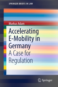 Cover image: Accelerating E-Mobility in Germany 9783319448831