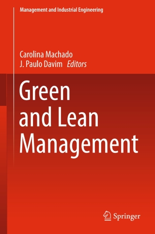 Imagen de portada: Green and Lean Management 9783319449074