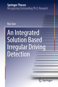 Imagen de portada: An Integrated Solution Based Irregular Driving Detection 9783319449258