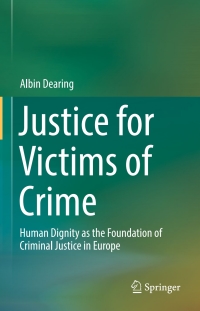 Cover image: Justice for Victims of Crime 9783319450469