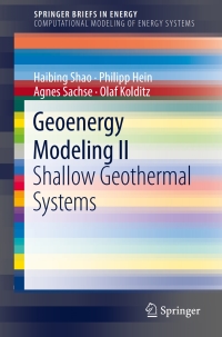 Cover image: Geoenergy Modeling II 9783319450551