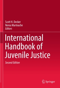 Imagen de portada: International Handbook of Juvenile Justice 2nd edition 9783319450889