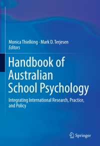 Titelbild: Handbook of Australian School Psychology 9783319451640