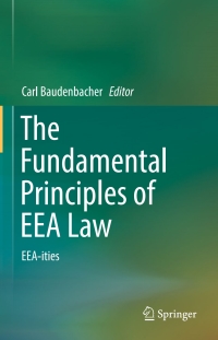 صورة الغلاف: The Fundamental Principles of EEA Law 9783319451886