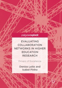 Cover image: Evaluating Collaboration Networks in Higher Education Research 9783319452241