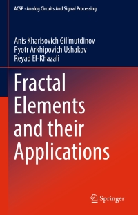 Titelbild: Fractal Elements and their Applications 9783319452487