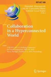 Cover image: Collaboration in a Hyperconnected World 9783319453897