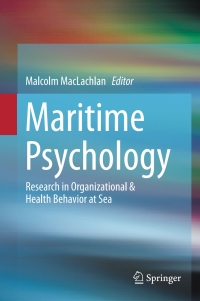 Imagen de portada: Maritime Psychology 9783319454283