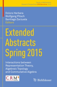 صورة الغلاف: Extended Abstracts Spring 2015 9783319454405