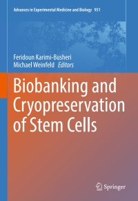 Cover image: Biobanking and Cryopreservation of Stem Cells 9783319454559