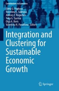 Imagen de portada: Integration and Clustering for Sustainable Economic Growth 9783319454610