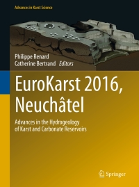 Cover image: EuroKarst 2016, Neuchâtel 9783319454641
