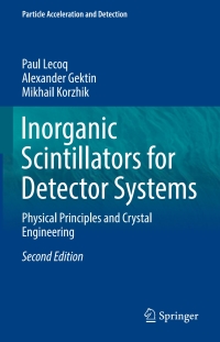 Cover image: Inorganic Scintillators for Detector Systems 2nd edition 9783319455211