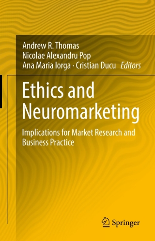 Cover image: Ethics and Neuromarketing 9783319456072