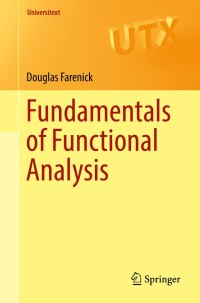 Cover image: Fundamentals of Functional Analysis 9783319456317