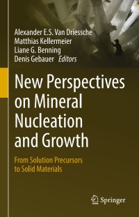 Cover image: New Perspectives on Mineral Nucleation and Growth 9783319456676