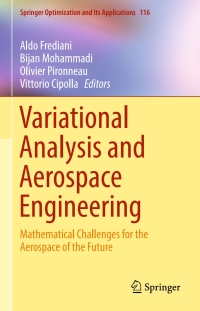 Titelbild: Variational Analysis and Aerospace Engineering 9783319456799