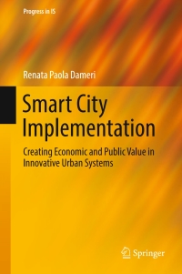 Imagen de portada: Smart City Implementation 9783319457659