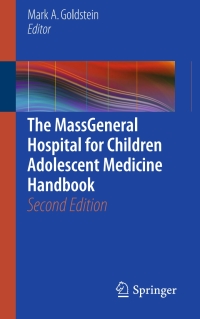 Cover image: The MassGeneral Hospital for Children Adolescent Medicine Handbook 2nd edition 9783319457772