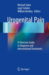 Titelbild: Urogenital Pain 9783319457925