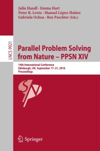 Cover image: Parallel Problem Solving from Nature – PPSN XIV 9783319458229