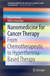 Titelbild: Nanomedicine for Cancer Therapy 9783319458250