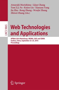 表紙画像: Web Technologies and Applications 9783319458342