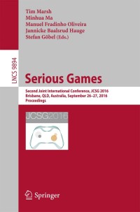 Cover image: Serious Games 9783319458403