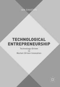 Imagen de portada: Technological Entrepreneurship 9783319458496