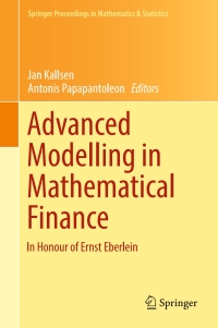 Cover image: Advanced Modelling in Mathematical Finance 9783319458731
